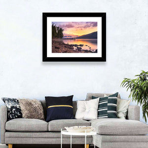 Lake McDonald Sunset Wall Art