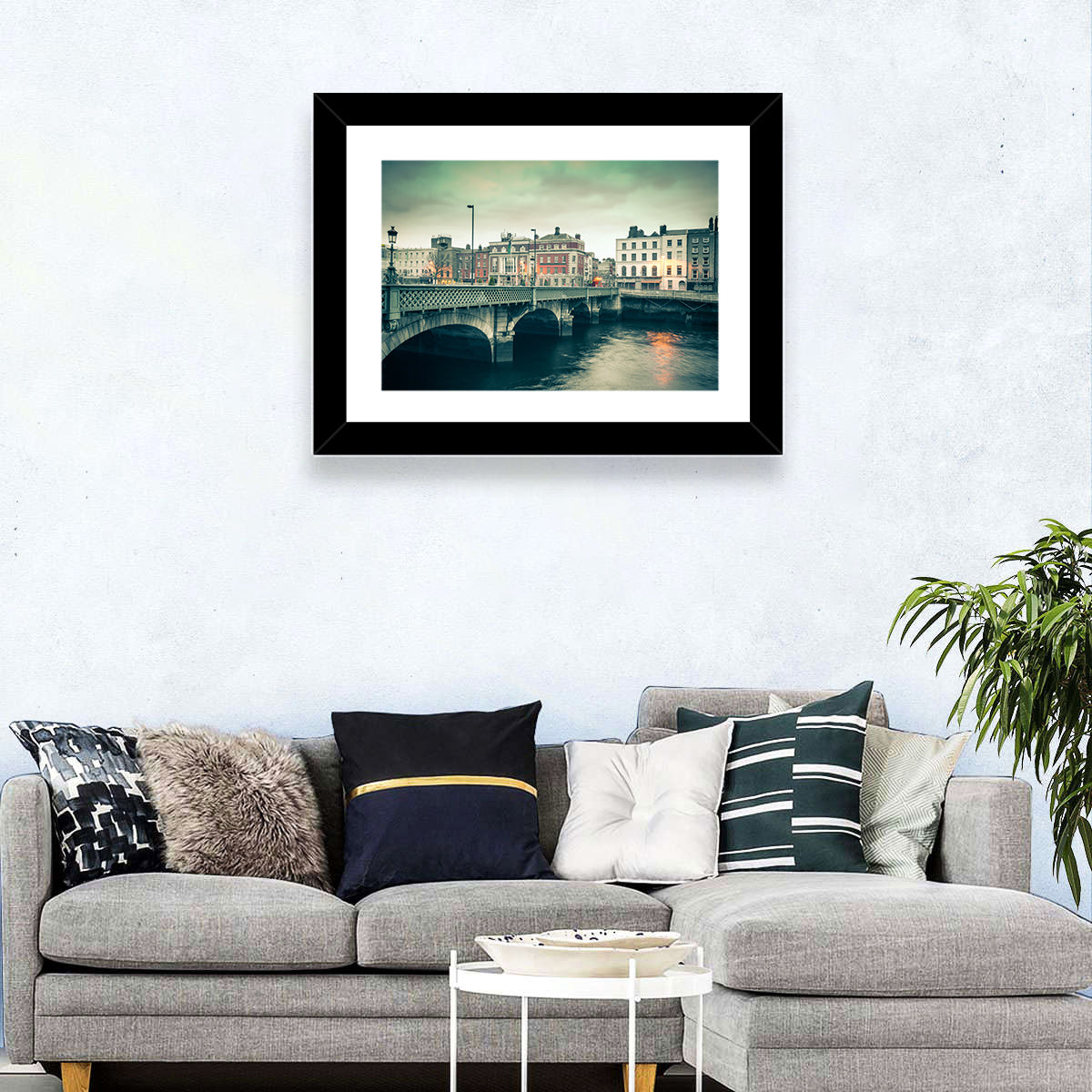 Grattan Bridge Twilight Wall Art