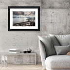Kleifarvatn Black Sand Shore Wall Art