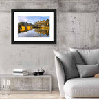 Amsterdam Morning Canal Wall Art