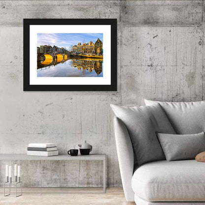 Amsterdam Morning Canal Wall Art
