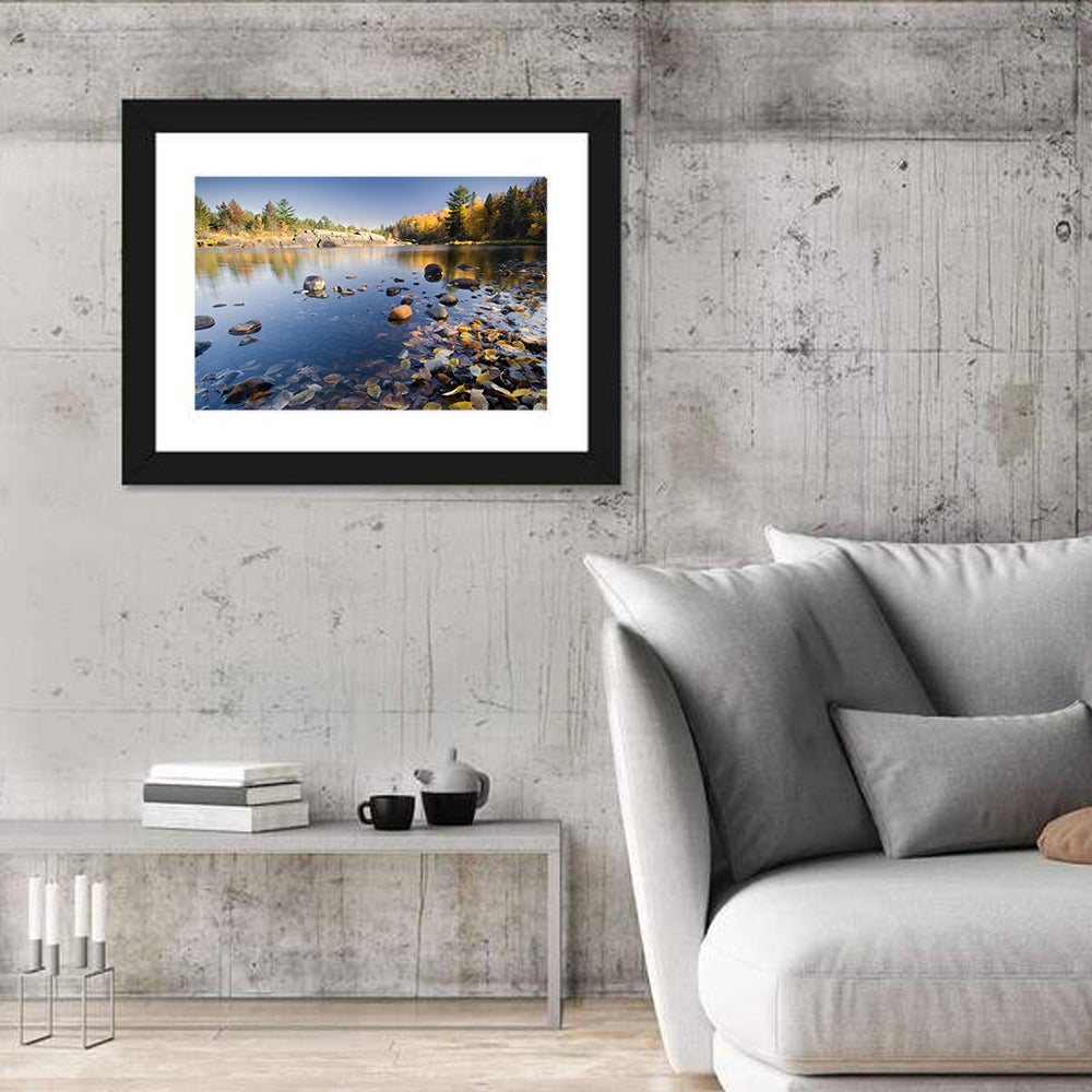 Minnesota Autumn Lakeshore Wall Art