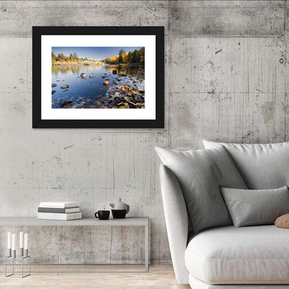 Minnesota Autumn Lakeshore Wall Art