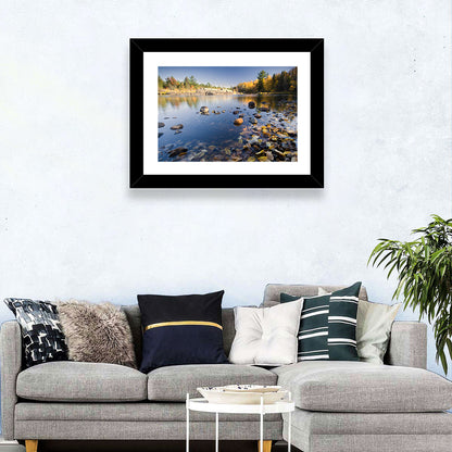 Minnesota Autumn Lakeshore Wall Art