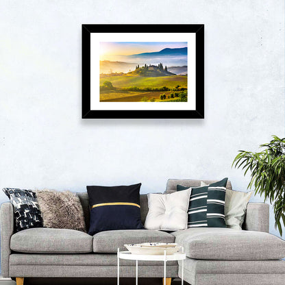 Tuscan Morning Landscape Wall Art