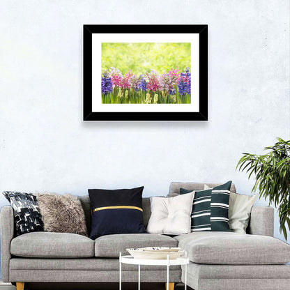 Hyacinth Cluster in Bloom Wall Art
