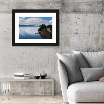 Coeur D'alene Lakeshore View Wall Art