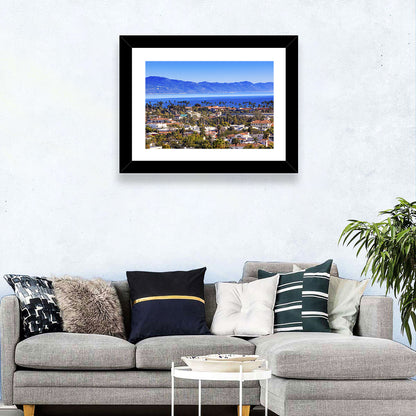 Santa Barbara Waterfront View Wall Art