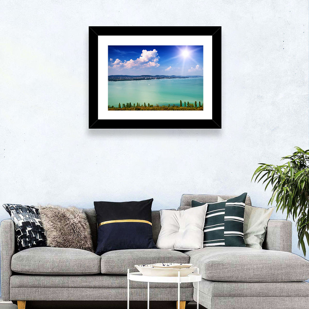 Tihany View Lake Balaton Wall Art