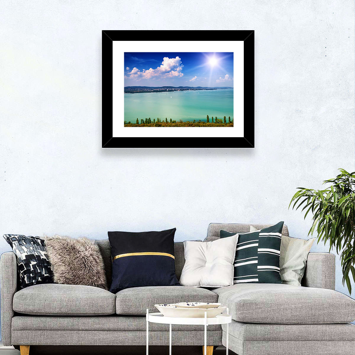 Tihany View Lake Balaton Wall Art