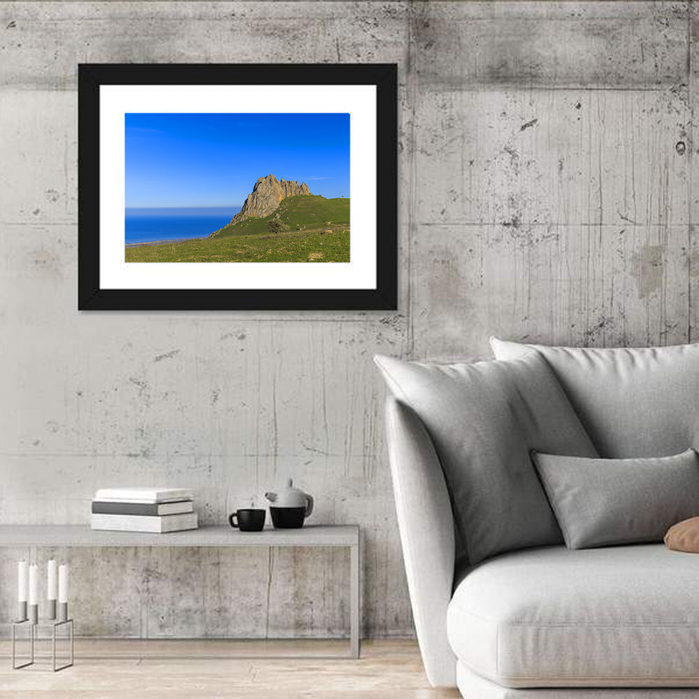 Beshbarmak Mountain Wall Art in a room, landscape
