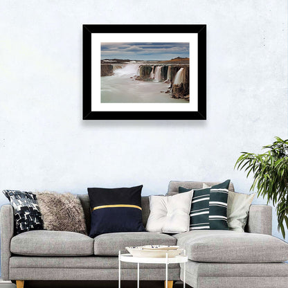 Selfoss Waterfall Wall Art