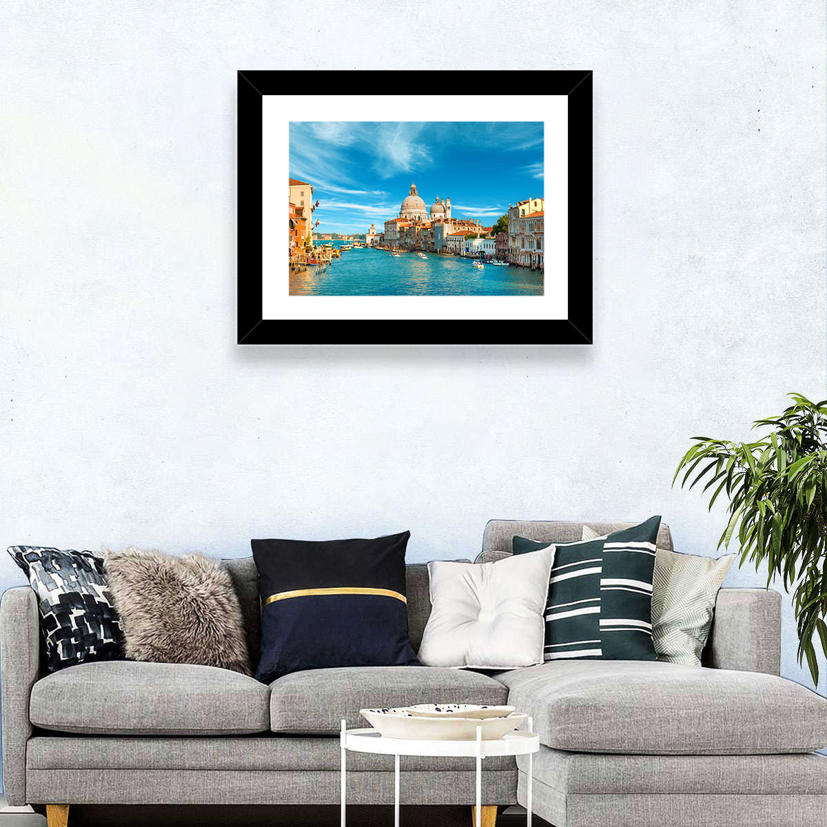 Venice Grand Canal and Santa Maria Della Salute Wall Art