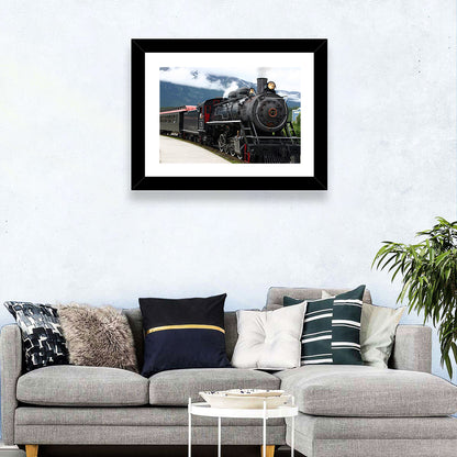 Steam Engine Train Wall Art