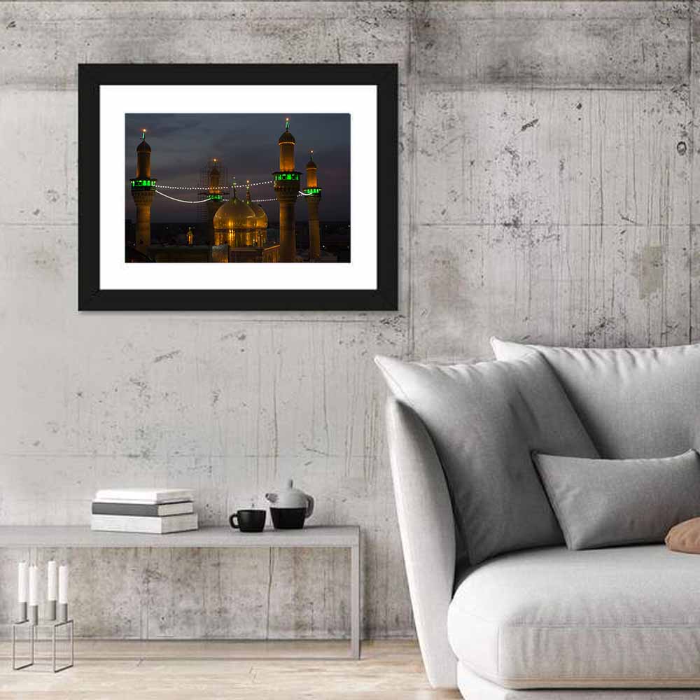 Moussa Al Kadhim Shrine Wall Art in a room, landscape