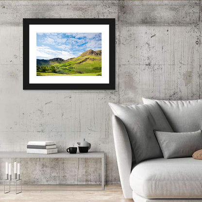 Haystacks Reflection at Buttermere Wall Art