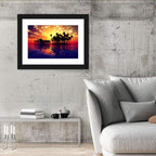 Coconut Island Sunset Wall Art