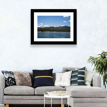 Pikes Peak From Crystal Lake Wall Art
