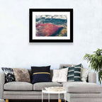 Lake Natron Aerial View Wall Art