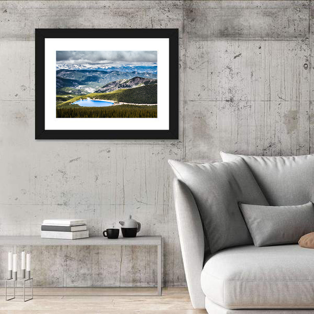 Mt Evans Echo Lake View Wall Art