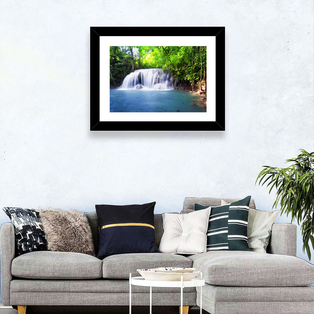Erawan Waterfall Emerald Pool Wall Art