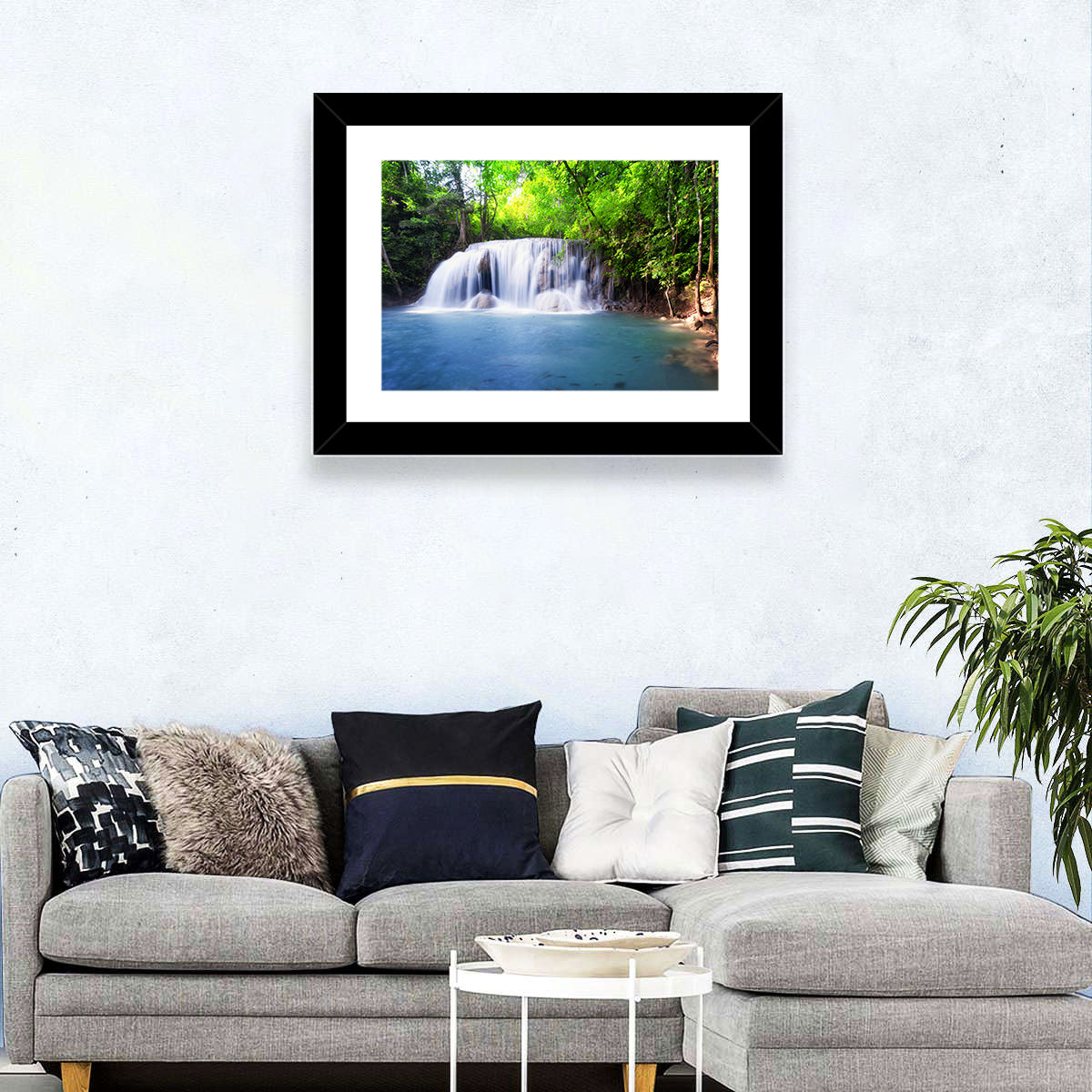 Erawan Waterfall Emerald Pool Wall Art