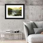 West Lake Morning Pavilion Wall Art