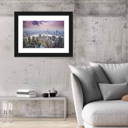 Pudong Cityscape Wall Art