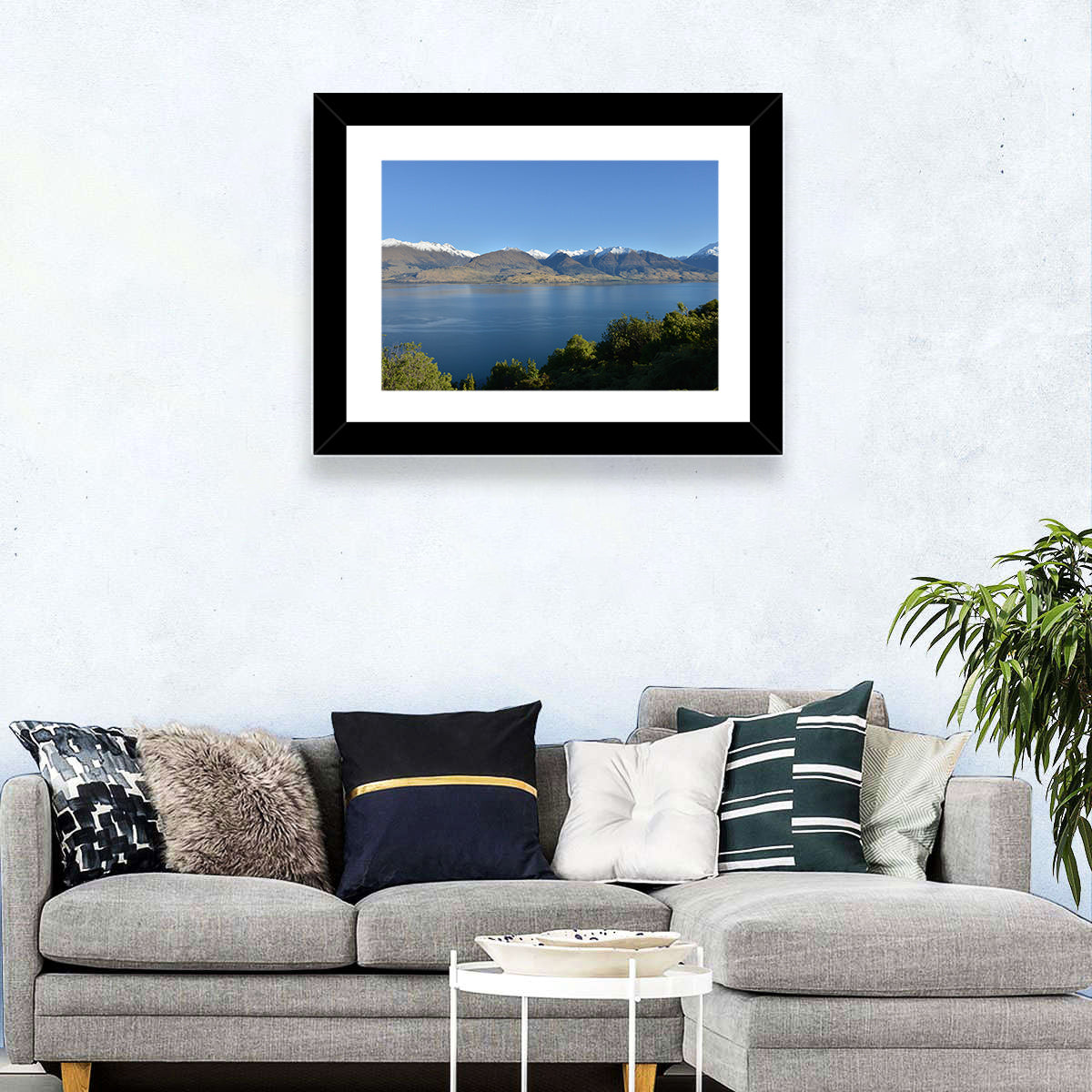 Wanaka Lake Reflection Wall Art