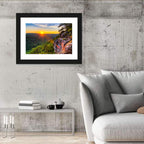 Big South Fork Gorge Sunset Wall Art