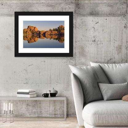 Sylvan Lake Reflection Wall Art