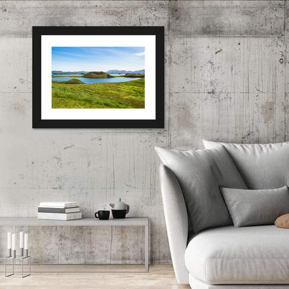 Mývatn Pseudocraters Wall Art