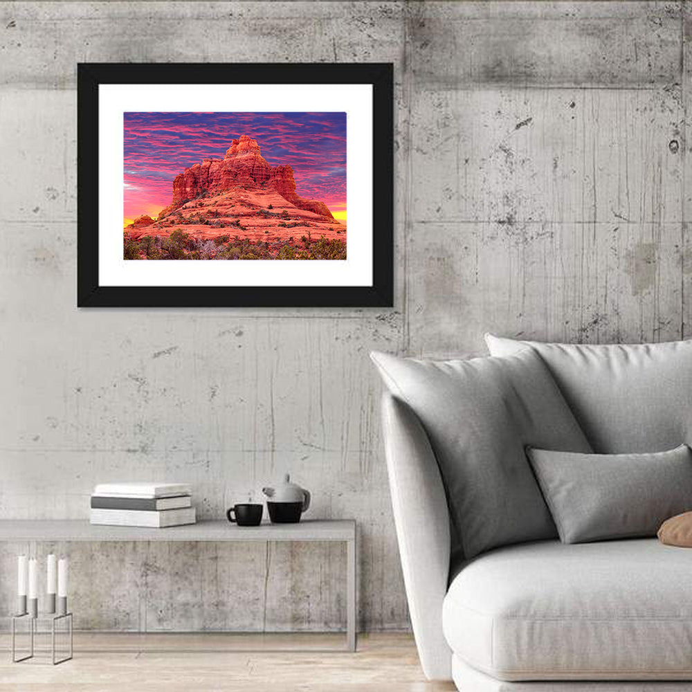 Bell Rock Sunset, Sedona Wall Art