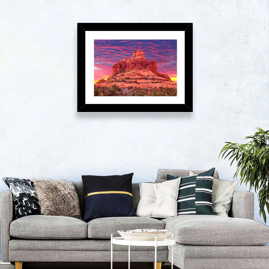 Bell Rock Sunset, Sedona Wall Art