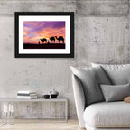 Rajasthan Desert Sunset Wall Art