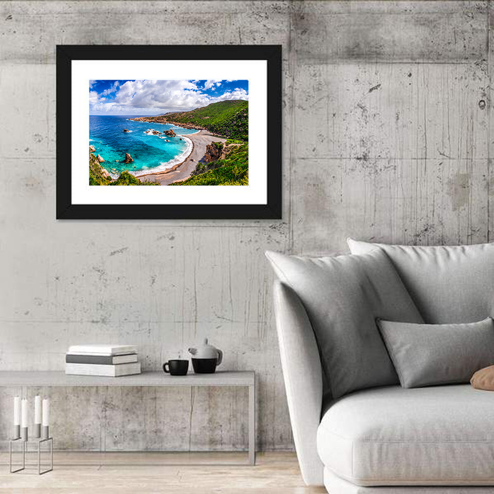 Cala Spinosa Cove, Sardinia Wall Art