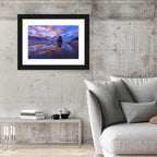 Oregon Coast Sea Stack Sunset Wall Art