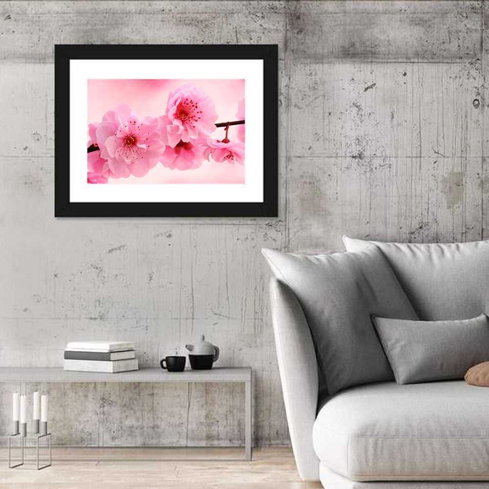 Cherry Blossom Branch Wall Art