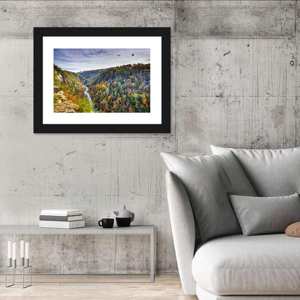 Tallulah Gorge Autumn Vista Wall Art