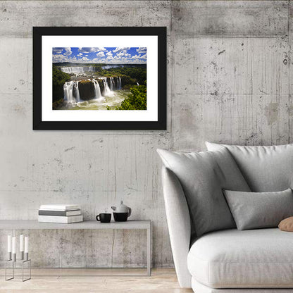 Iguazu Falls River View Wall Art