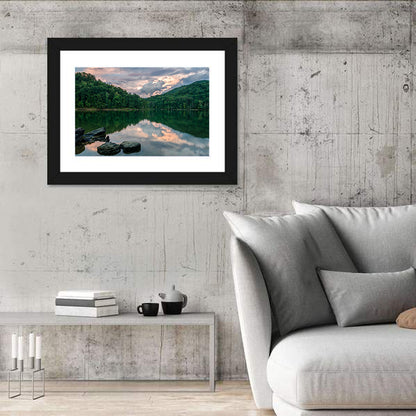 Martins Fork Lake Sunset Wall Art