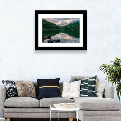 Martins Fork Lake Sunset Wall Art