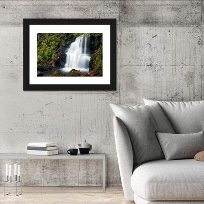 Autumn Waterfall in Tobermory Wall Art