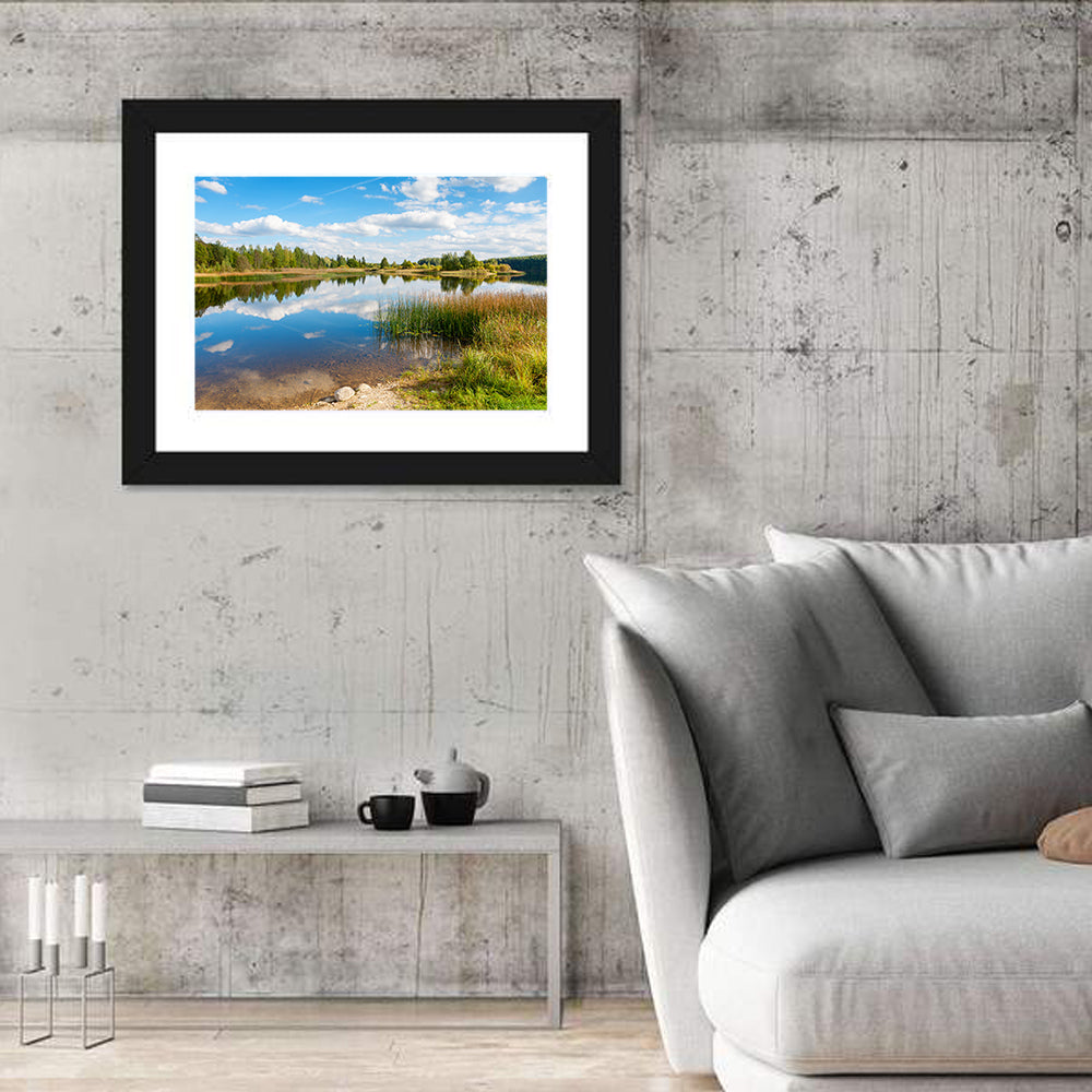 Paunkula Lake Reflections Wall Art