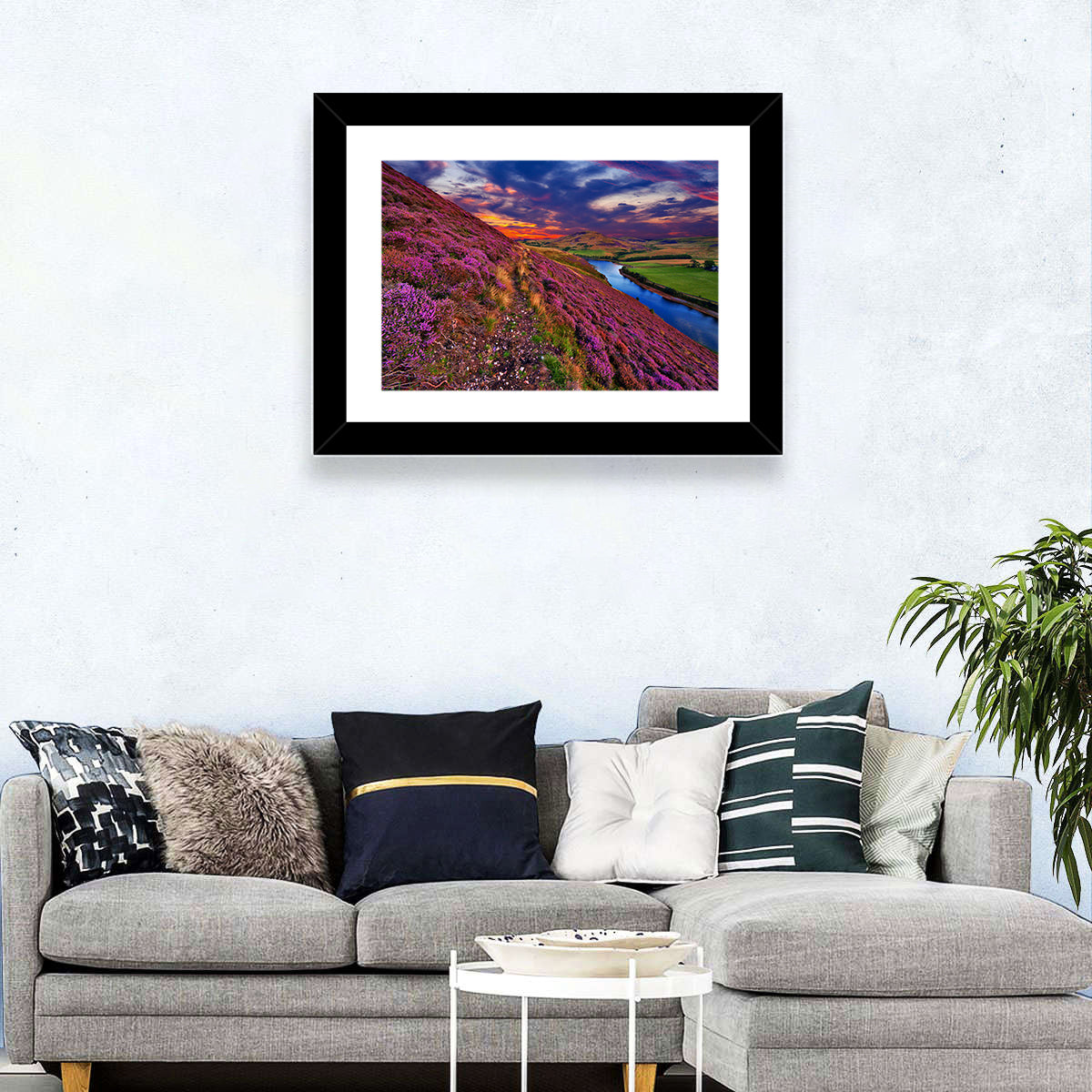 Pentland Hills Heather, Edinburgh Wall Art