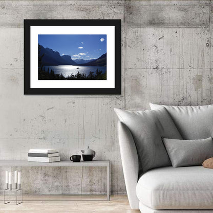 Montana Mountains Lake Wall Art