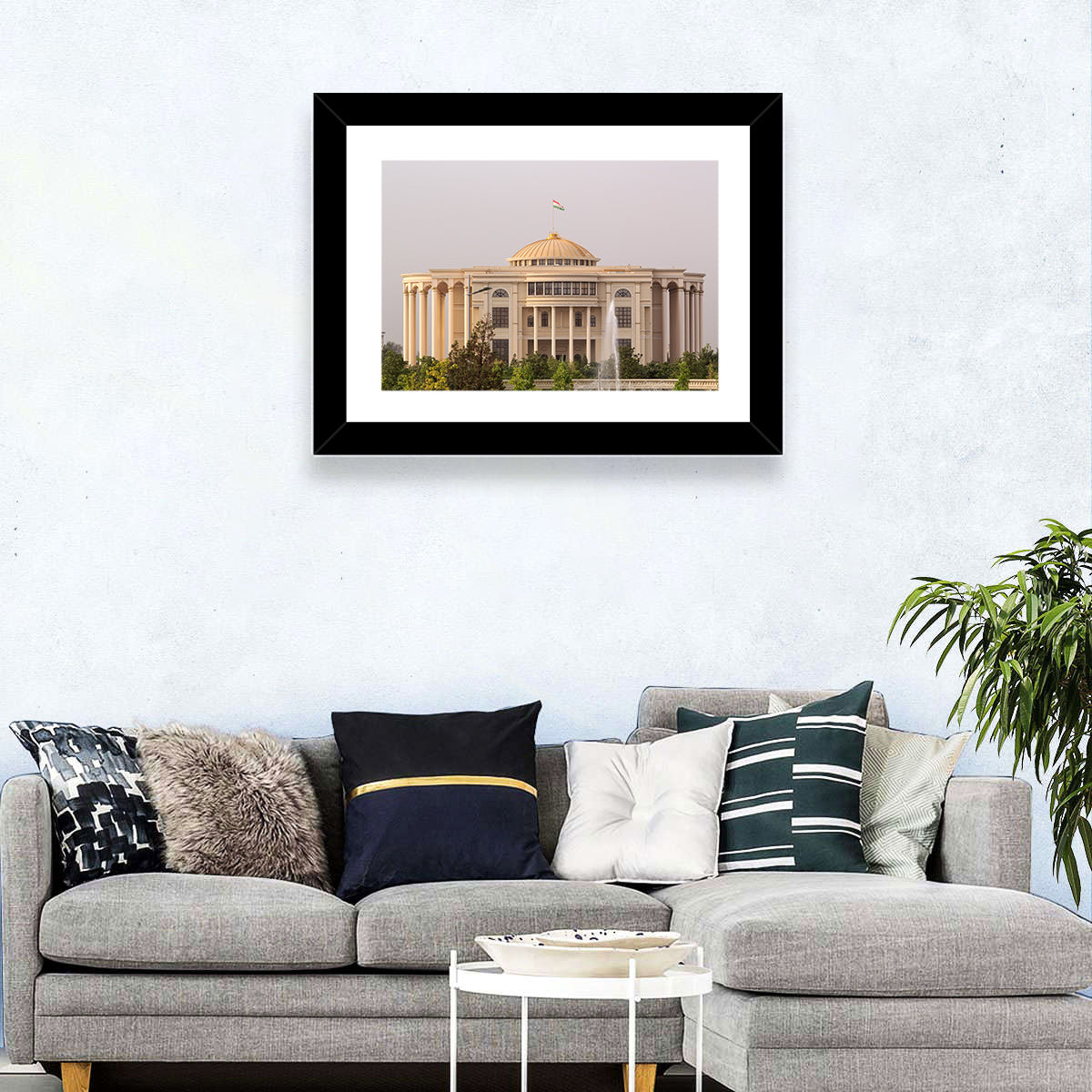 Palace of Nations Dushanbe Wall Art in a room, landscape