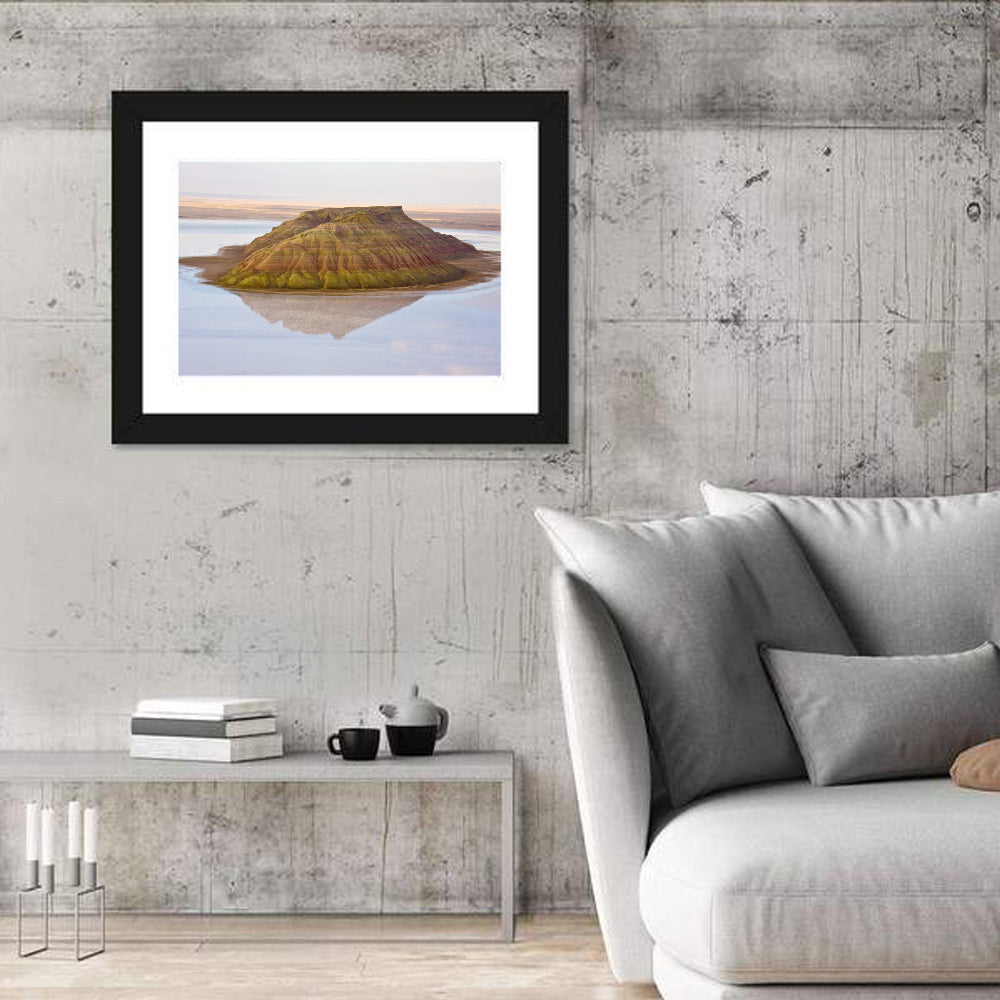 Salt Hill Reflection Wall Art