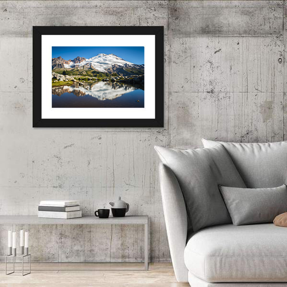 Snow-capped Mount Baker Wall Art