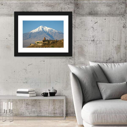Khor Virap Monastery with Mount Ararat Wall Art